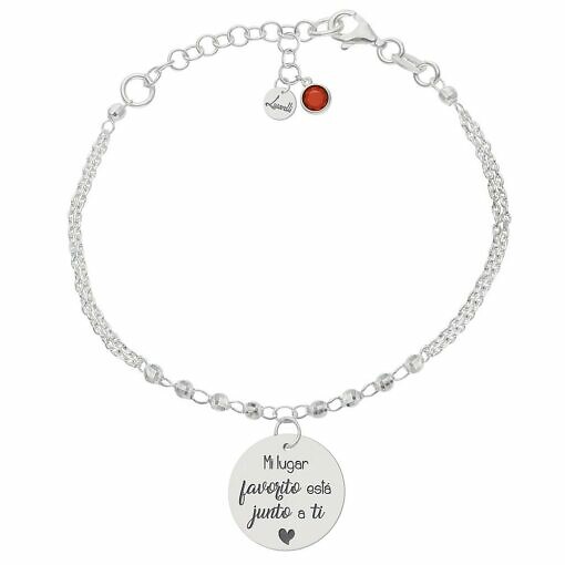 Pulsera Mi Lugar Favorito Sorprende este San Valentín con Joyas Personalizadas